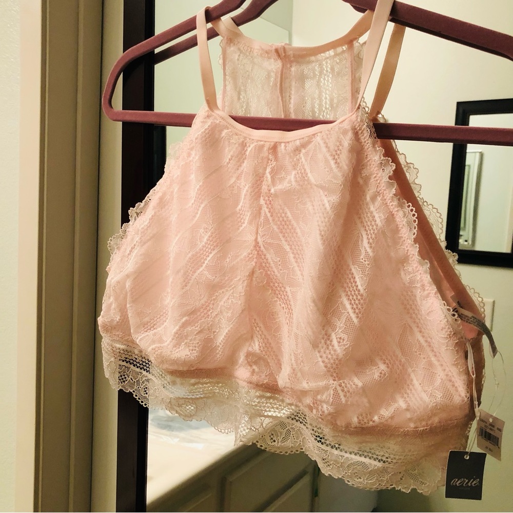 NEW aeri pink bralette